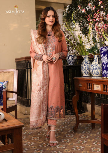 Lawn Collection - Asim Jofa - Zarq Barq - AJZB#23