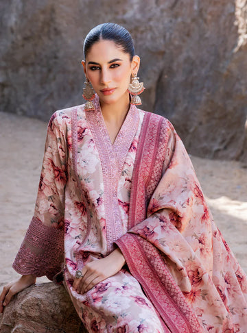 Winter Collection - Zainab Chottani - Winter Shawl 23 - Shyra