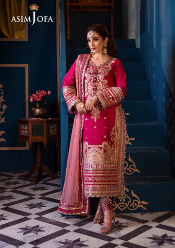 Lawn Collection - Asim Jofa - Fasana - e - Ishq - AFI24#18
