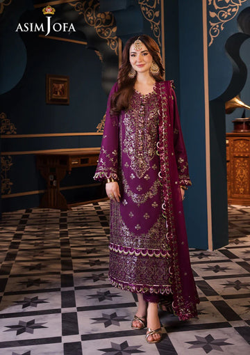 Lawn Collection - Asim Jofa - Fasana - e - Ishq - AFI24#11