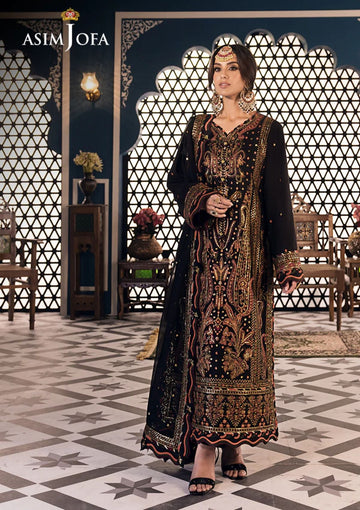 Lawn Collection - Asim Jofa - Fasana - e - Ishq - AFI24#05