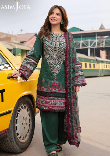Lawn - Asim Jofa - Eid Signature - Festive 25 - AJUBF-41