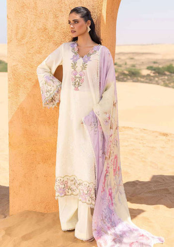 Lawn Collection - Cross Stitch - Eid Lawn 2 - SL24#15 - Subtle Canary