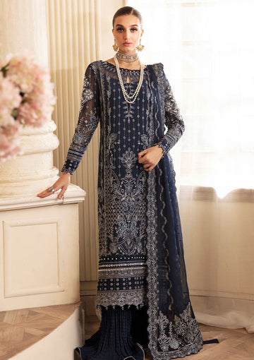 Formal Collection - Gulaal - Embroidered Chiffon - Vol 02 - GEC24#03 - Evara
