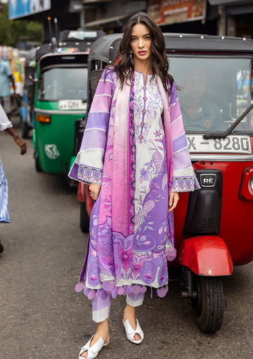 Lawn - Mushq - Hemline - La Dolce - Prints - D#5A - Fabola