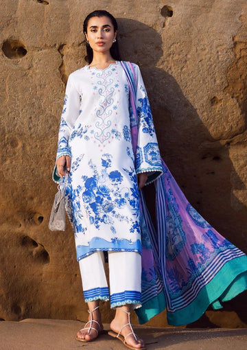 Lawn - Sadaf Fawad Khan - Everyday - Blue Pottery