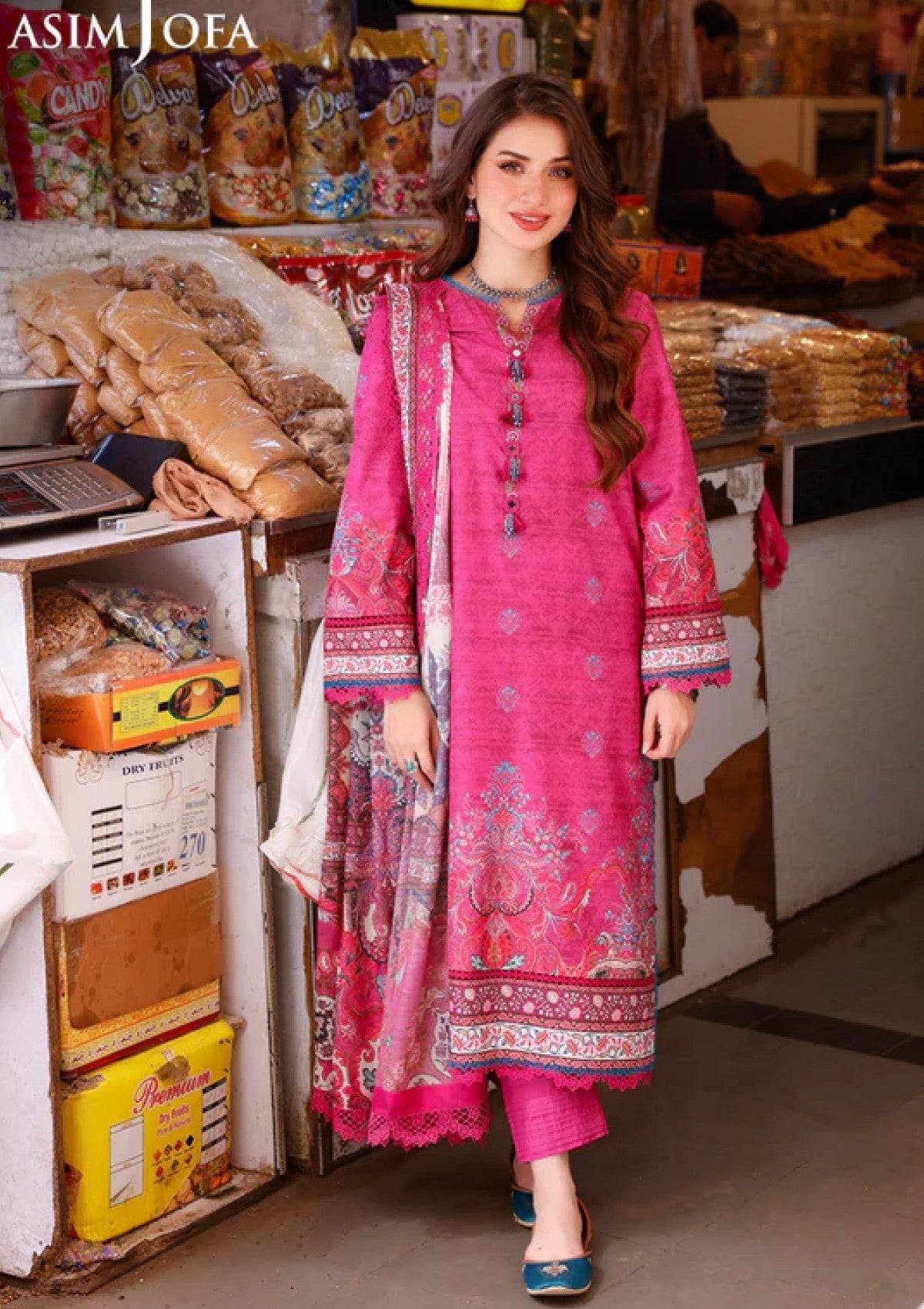 Lawn Collection - Asim Jofa - Arabic - AJPL#17