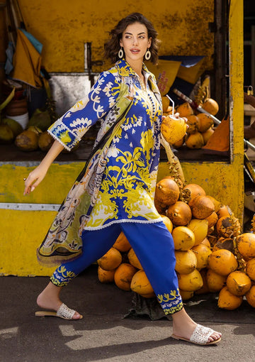 Lawn - Mushq - Hemline - La Dolce - Prints - D#3B - Mirella