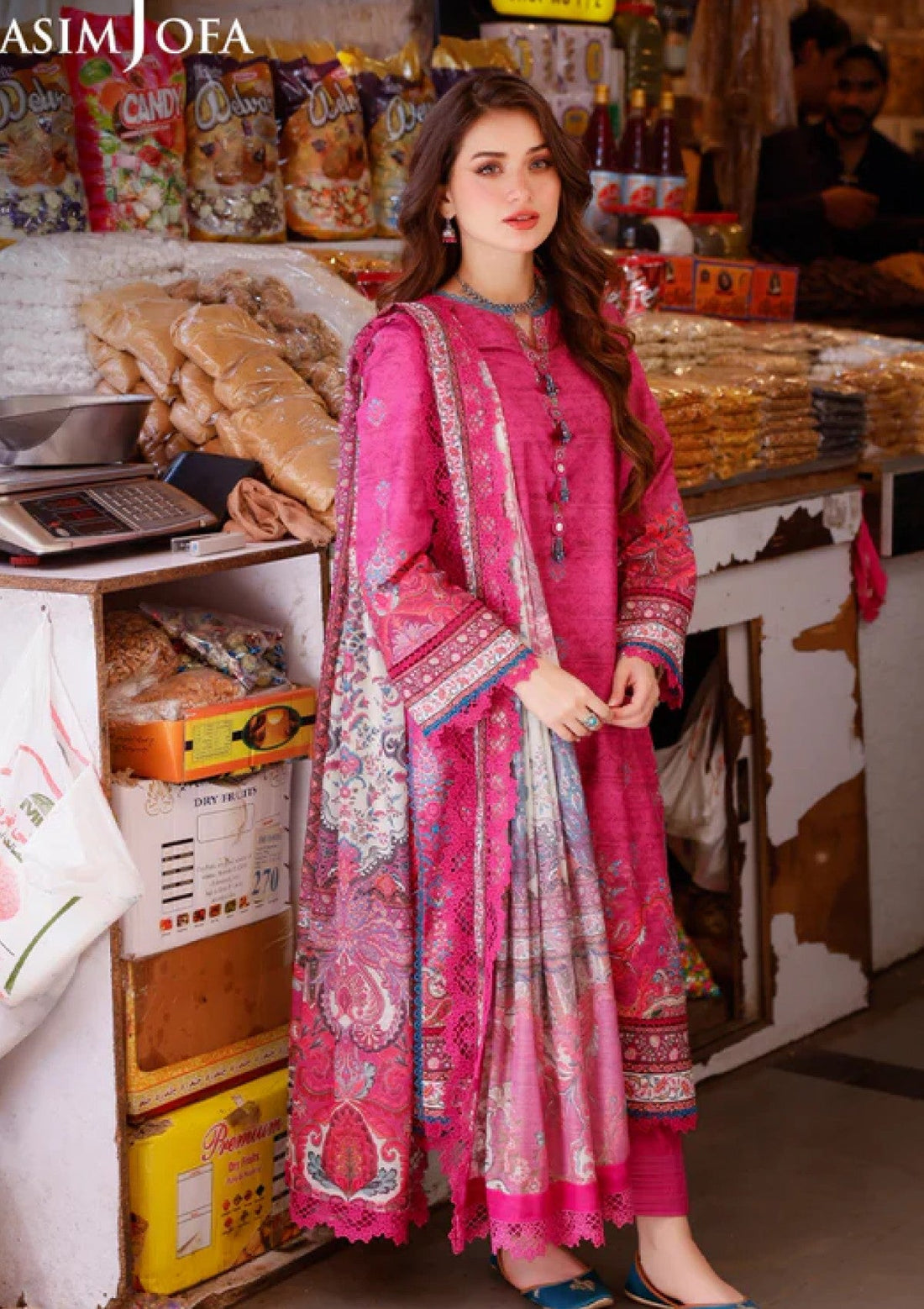 Lawn Collection - Asim Jofa - Arabic - AJPL#17