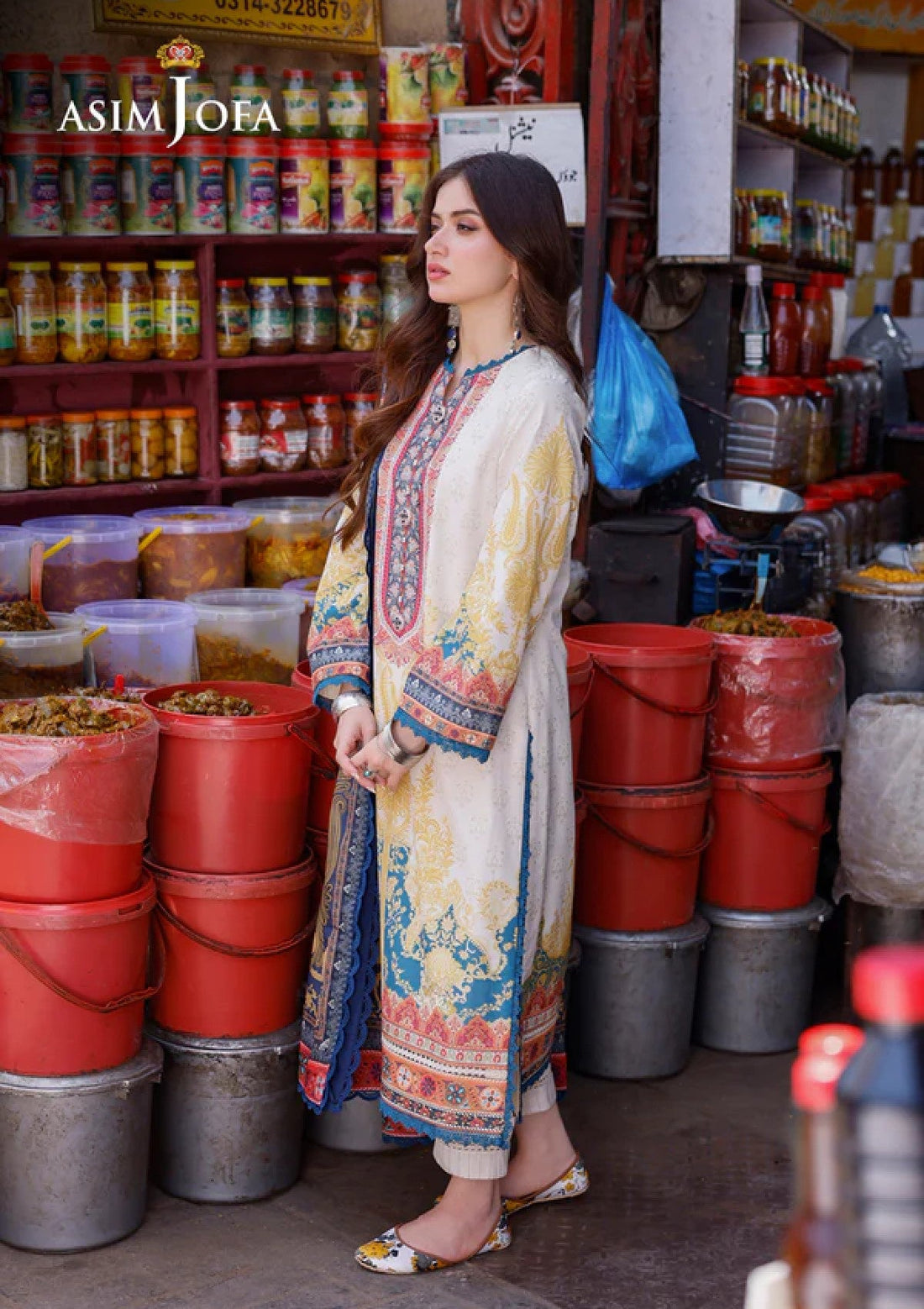 Lawn Collection - Asim Jofa - Arabic - AJPL#18