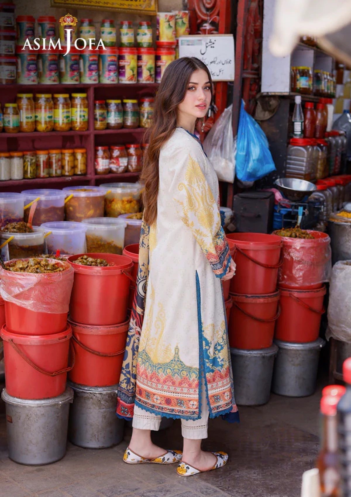 Lawn Collection - Asim Jofa - Arabic - AJPL#18