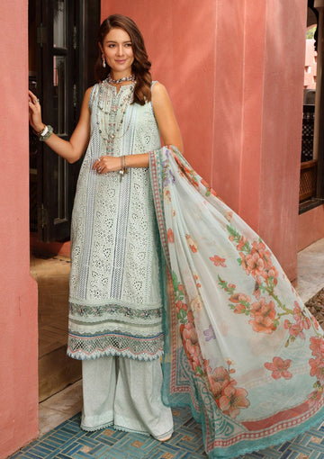 Lawn Collection - Saadia Asad - Luxury Chikankari - SLC#8A
