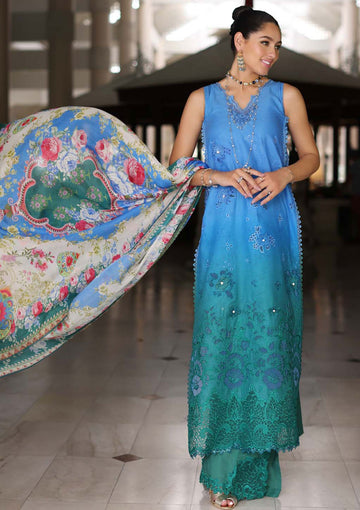 Lawn Collection - Noor - Saadia Asad - Luxe Chikankari - NSC24#5-B