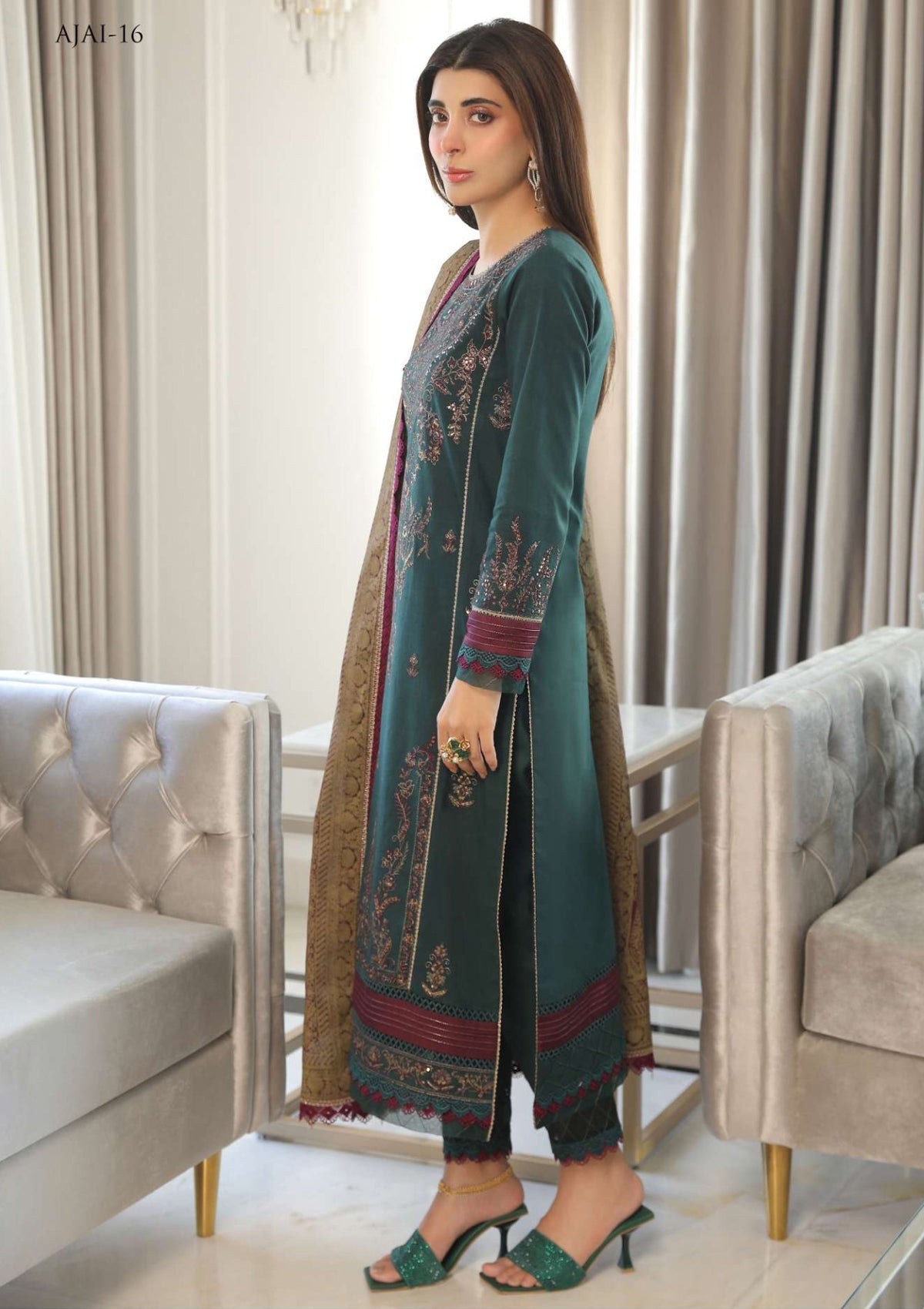 Lawn Collection - Asim Jofa - Aira - AJAI#16