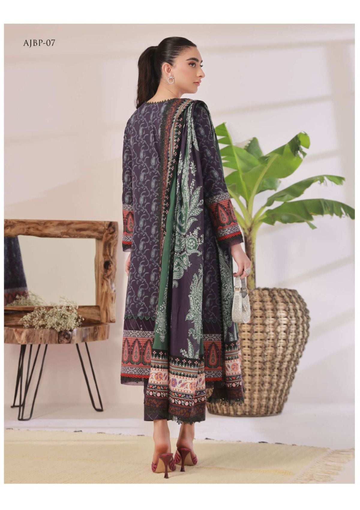 Lawn Collection - Asim Jofa - Prints - AJBP#07