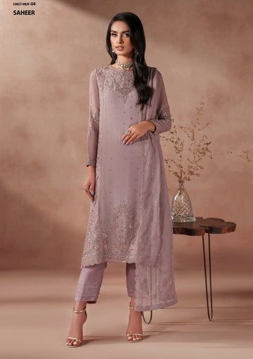 Formals - Zarif - Mahrosh - Unstitched 25 - MUF#04 - Saheer