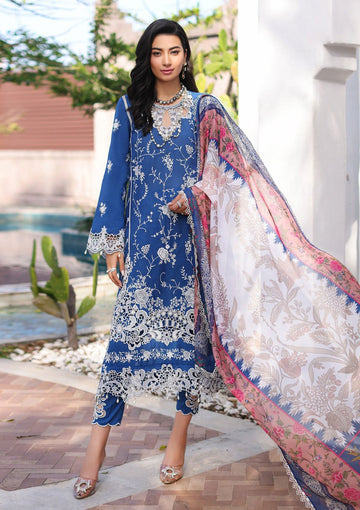 Lawn Collection - Saadia Asad - Luxury Chikankari - SLC#10B