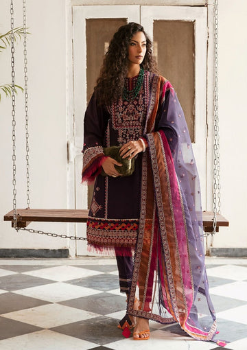 Lawn Collection - Jazmin - Iris - S/S - D#07 Alpenrose
