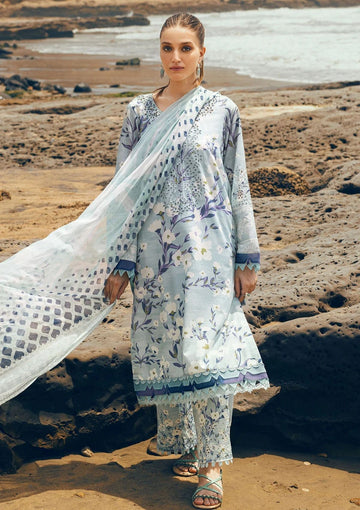 Lawn Collection - Nureh - Gardenia - Chikenkari - NG24#151