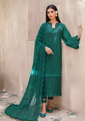 Lawn Collection - Nureh - Dhoop Kinaray 24 - NLB#135