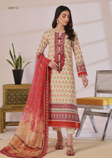Lawn Collection - Asim Jofa - Prints - AJBP#12