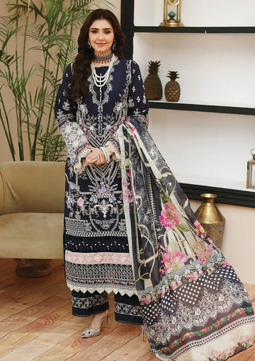 Lawn Collection - Kahf - Luxury - KLC#07B NIGHTFALL