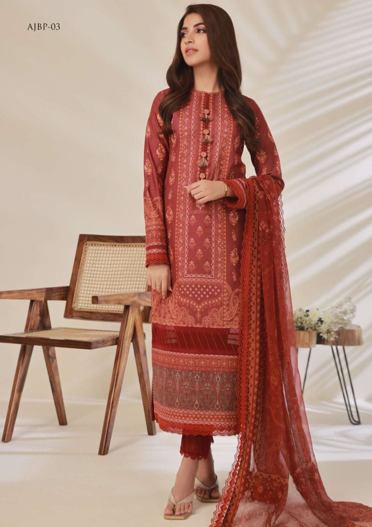 Lawn Collection - Asim Jofa - Prints - AJBP#03