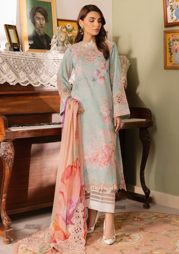 Lawn Collection - Iznik - Dastan - IDL#10 Manha