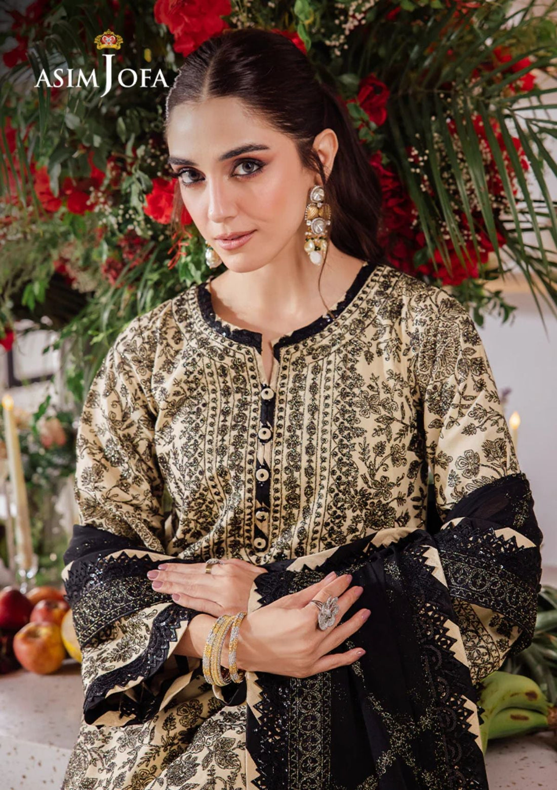 Lawn Collection - Asim Jofa - Uraan - AJUR#24-09