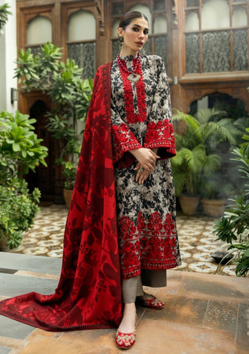 Winter Collection - Zainab Chottani - Winter Shawls 24 - ZC#04 - Zemestan