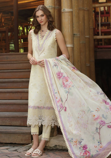 Lawn - Noor by Saadia Asad - Eid Luxe - Printedkari 25 - D#9-A