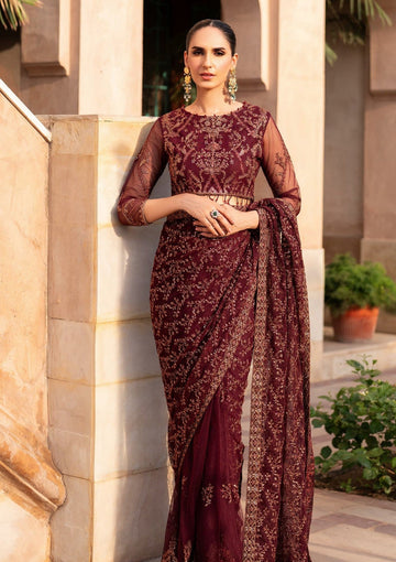 Formals - Zarif - Sahiba - Unstitched 25 - SBA#01 - ELIF