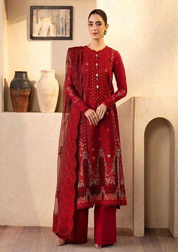 Lawn - Maryam Hussain - Luxury 25 - Berry