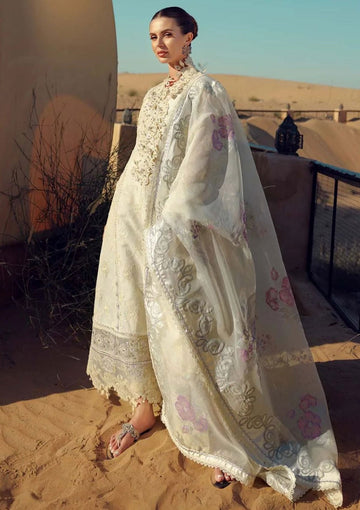 Lawn Collection - Noor by Saadia Asad - Eid Handwork LaserkariÃÂÃÂ Lawn - SL24#02