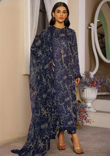 Silk Collection - Zarif - Printed Silk - ZSP#03 - Bareen