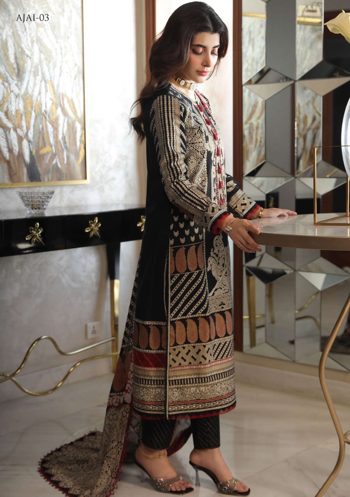 Lawn Collection - Asim Jofa - Aira - AJAI#3