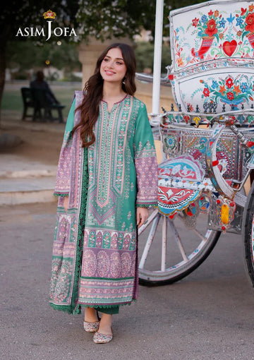 Lawn Collection - Asim Jofa - Arabic - AJPL#15