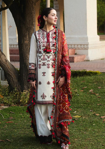 Lawn Collection - Hussain Rehar - SS 24 - D#495 - Fawn