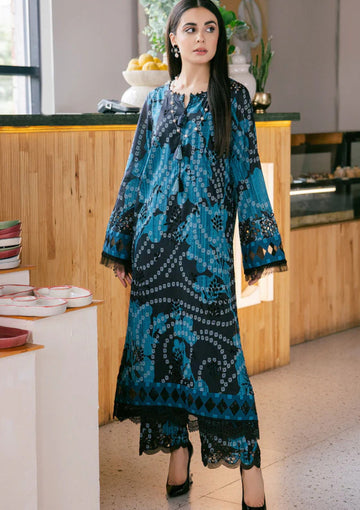 Lawn - Nureh - Ballerina - Chikankari Summer - 2 Pcs - NBCS25#150S