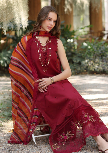 Lawn - Noor by Saadia Asad - Eid Luxe - Printedkari 25 - D#3-B