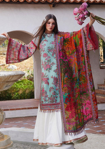 Lawn Collection - Hussain Rehar - Eid Luxury 24 - Floret