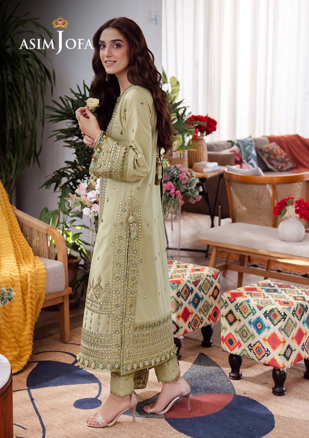 Lawn Collection - Asim Jofa - Uraan - AJUR#24-11
