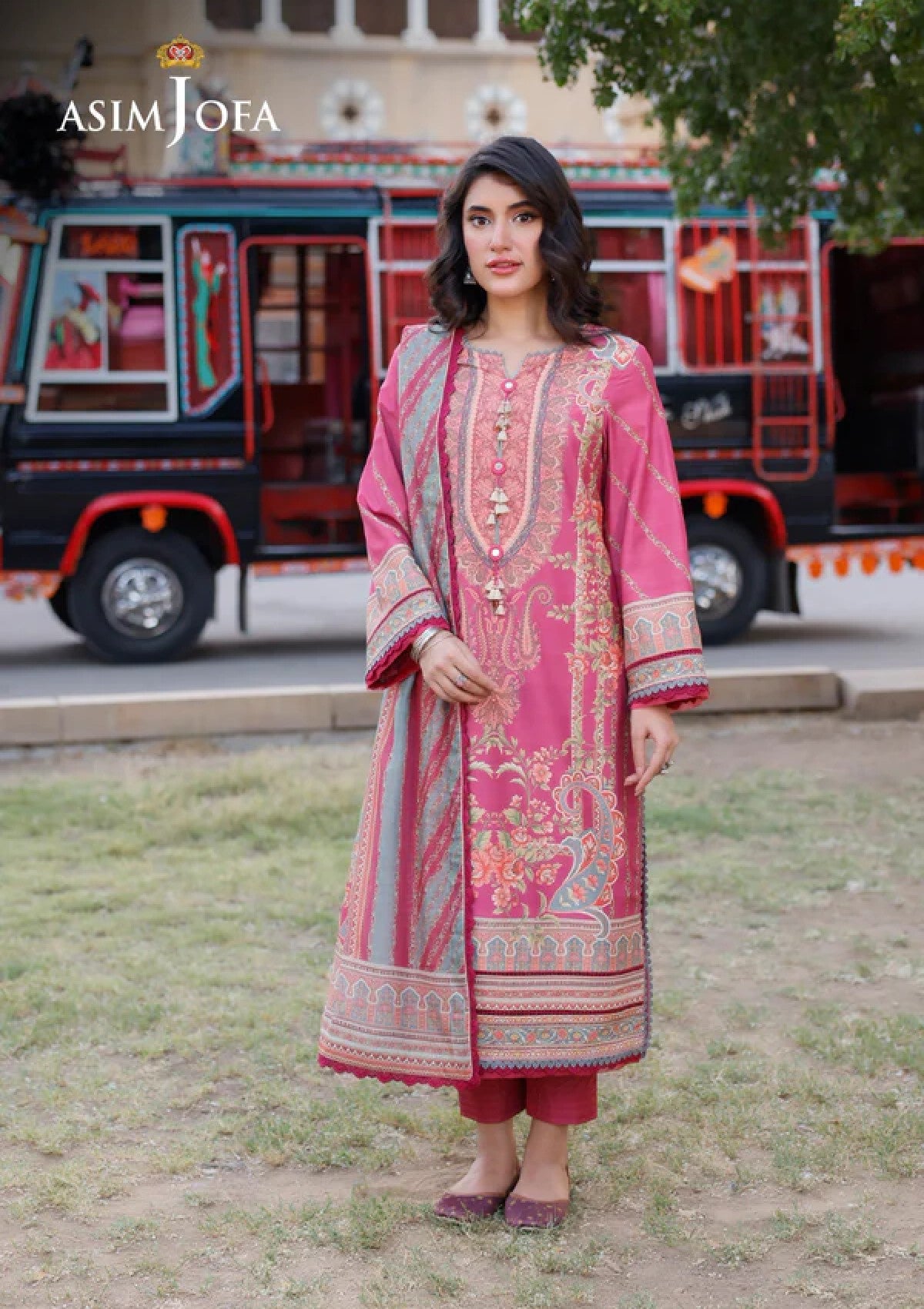Lawn Collection - Asim Jofa - Arabic - AJPL#14