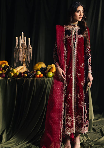 Winter Collection - Qalamkar - Velvet Edit - QV24#04 - KESIA