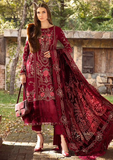 Winter Collection - Maria B - Unstitched - Linen - MBL23#12