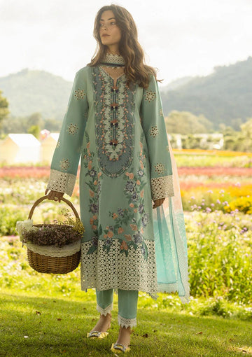 Lawn - Mushq - Hemline - Secret Garden - Whimsical Wisteria