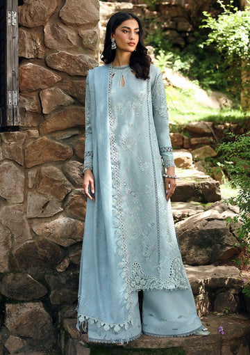 Winter Collection - Qalamkar - Qlinekari - Linen 24 - QLK24#08 - Neala