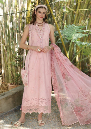 Lawn - Noor by Saadia Asad - Eid Luxe - Printedkari 25 - D#5-A