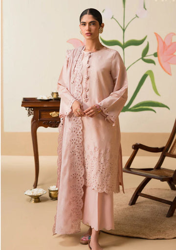 Lawn Collection - Cross Stitch - Chikankari 24 - CC#04 - PALE MAUVE