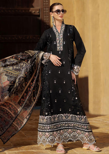 Lawn Collection - Noor by Saadia Asad - Eid Handwork LaserkariÃÂÃÂ Lawn - SL24#06